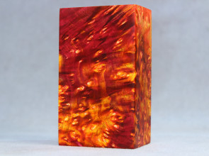 Stabilized Maple Burl Wood Mod Block